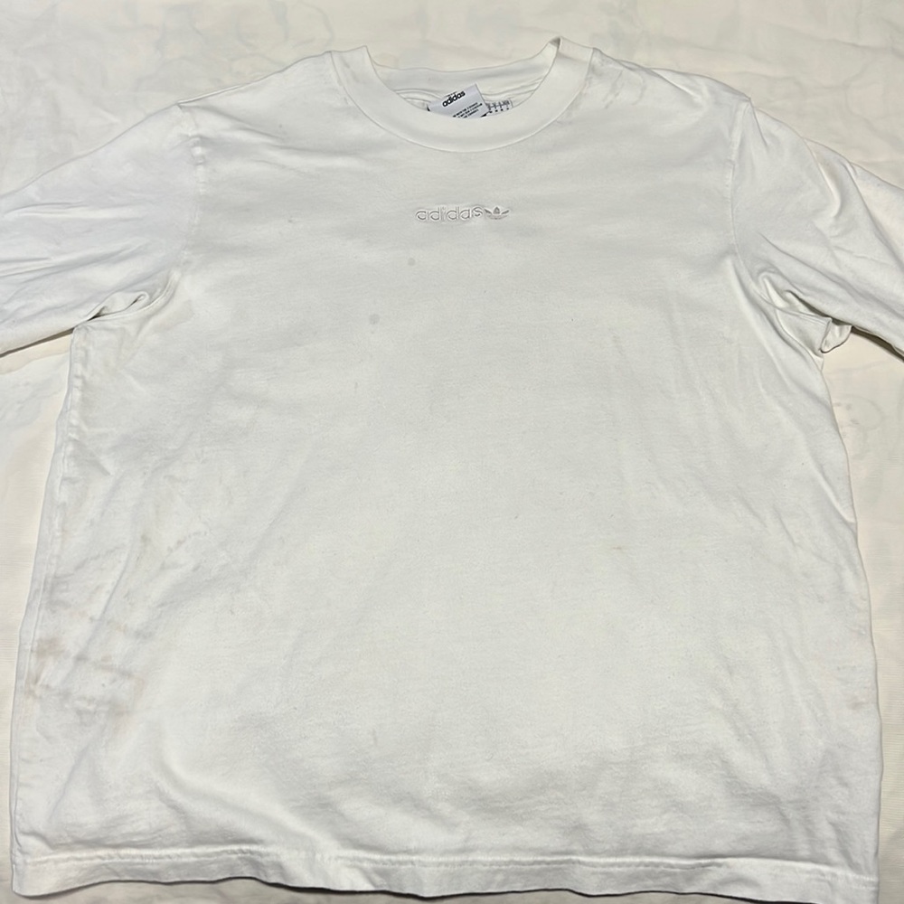 Adidas shirt white